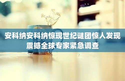 安科纳安科纳惊现世纪谜团惊人发现震撼全球专家紧急调查