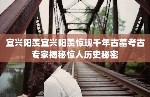宜兴阳羡宜兴阳羡惊现千年古墓考古专家揭秘惊人历史秘密