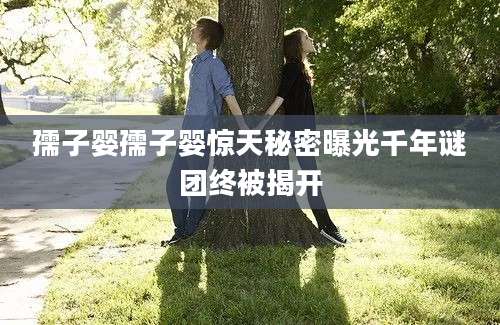 孺子婴孺子婴惊天秘密曝光千年谜团终被揭开