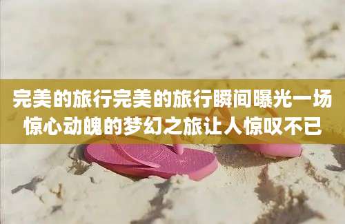 完美的旅行完美的旅行瞬间曝光一场惊心动魄的梦幻之旅让人惊叹不已