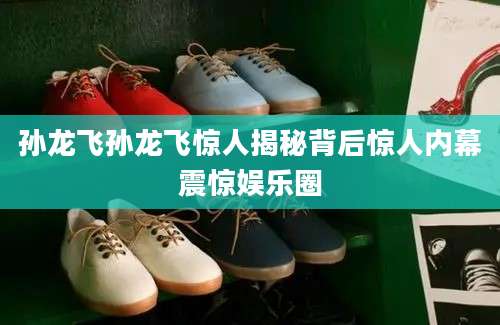 孙龙飞孙龙飞惊人揭秘背后惊人内幕震惊娱乐圈